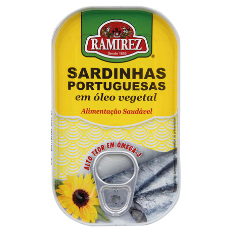 Sardinen in Sonnenblumenöl