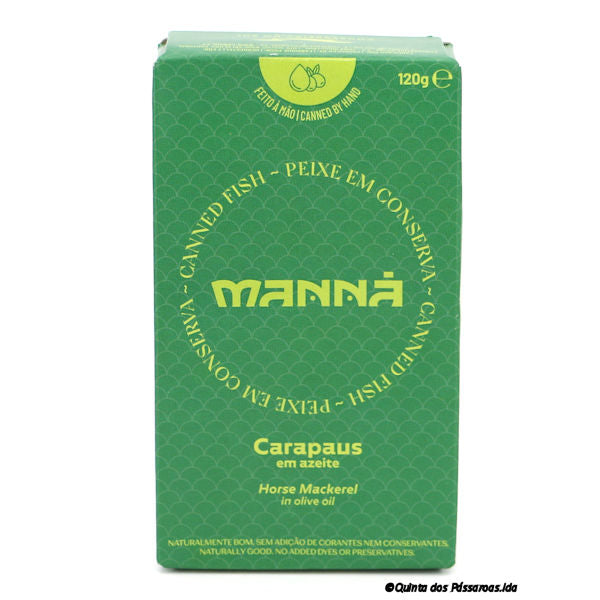 Holzmakrele in Olivenöl / Manná / Carapaus em azeite, 120g