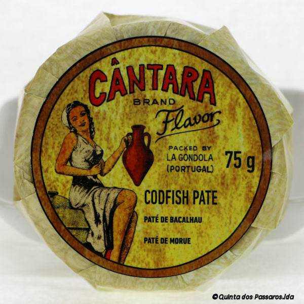 Pâté de morue / Cântara Gourmet / Pâté de bacalhau, 75g