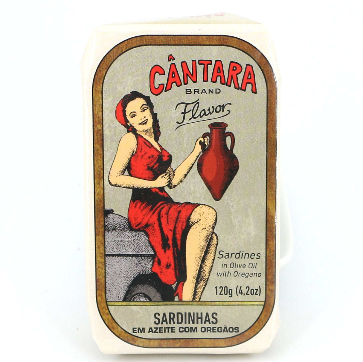 Sardine in Olivenöl mit Oregano Cântara