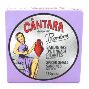 Sardine extra klein in Olivenöl, pikant / Cântara