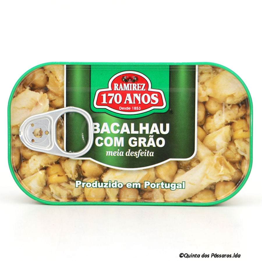 Morue aux pois chiches / Ramirez / Bacalhau com grão, 120g