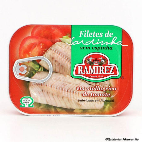 Sardinenfilets in Tomatensoße