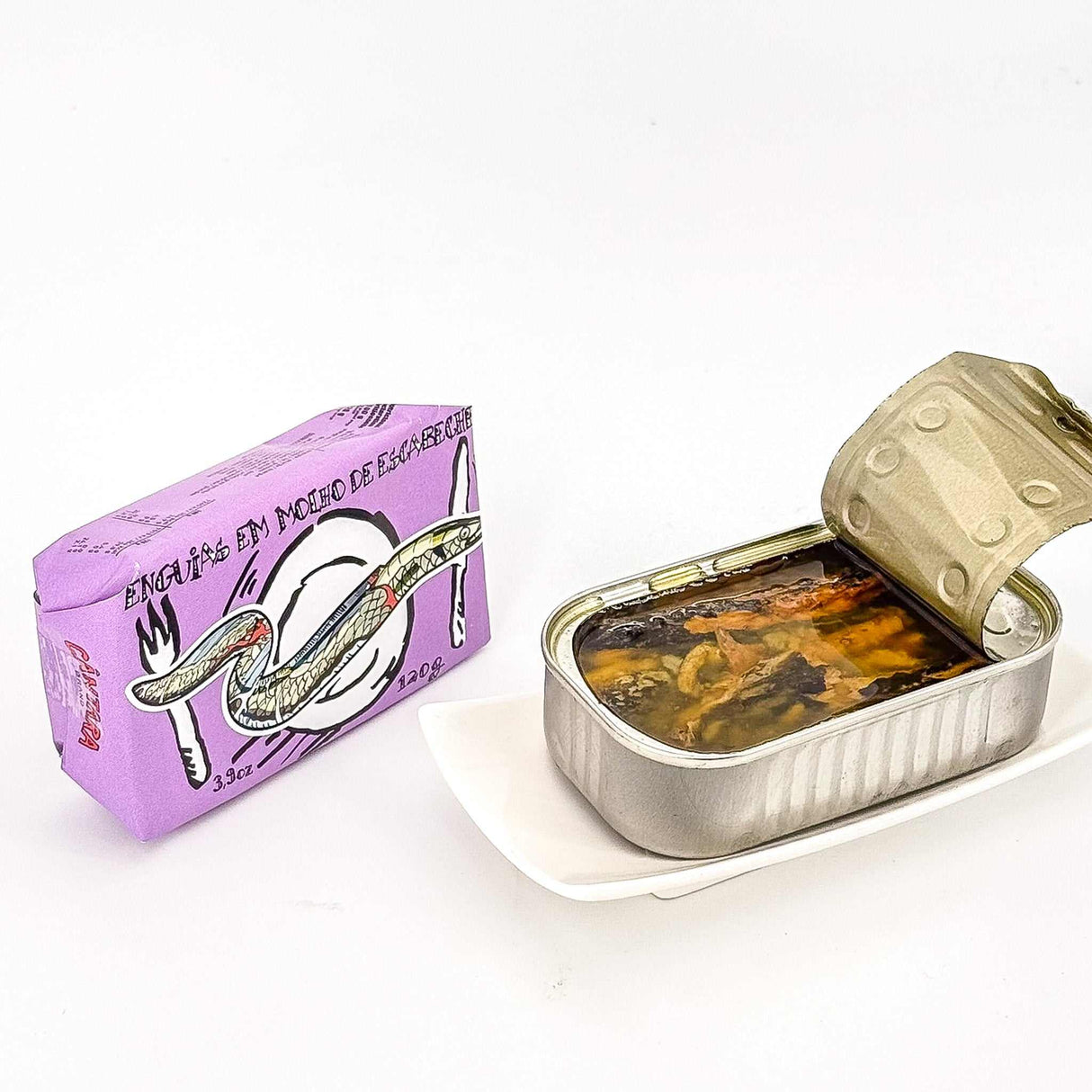Aal in Escabeche-Sauce Dose