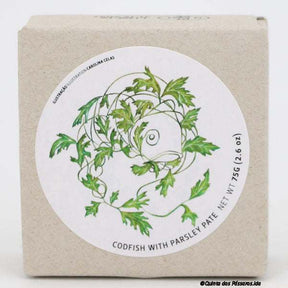 Kabeljau Paté mit Kichererbsen und Petersilie  Jose