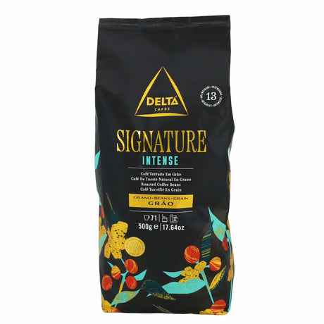 Kaffee Signature Intensiv ganze Bohne Delta vorne