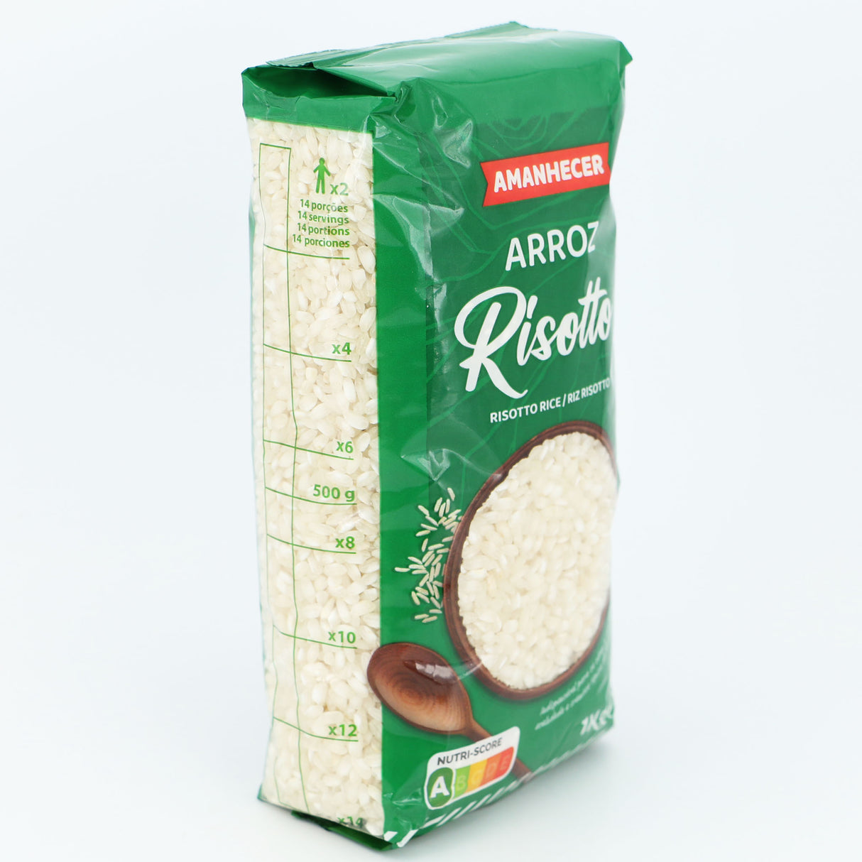 Reis Risotto Packung Seite