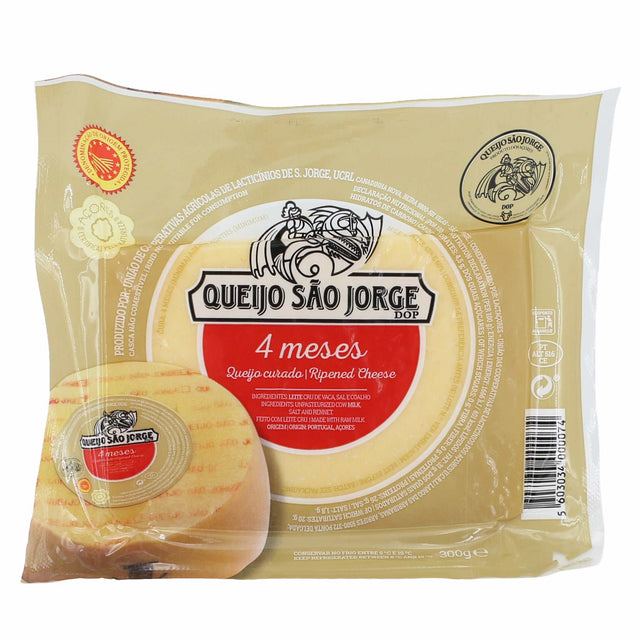 Käse Azoren, 4 Monate gereift Queijo São Jorge DOP