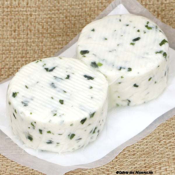 Goat cheese with garlic and herbs / Palhais / Queijo de cabra alho e ervas, 2x100g