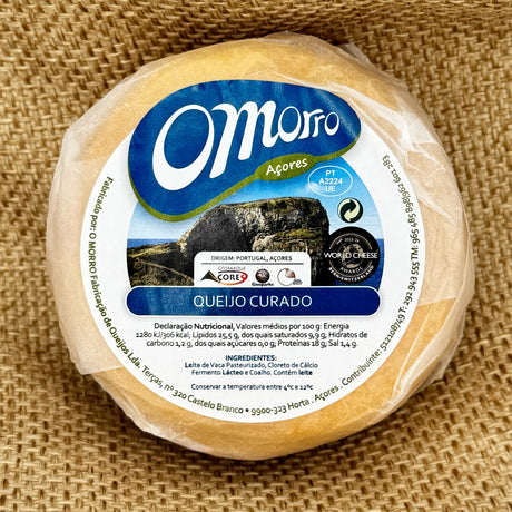 Kuh-Käse gereift Azoren Omorro Packung