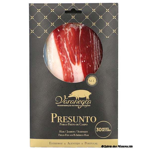 Black Pig Ham, aged 30 months / Varanegra / Presunto porco preto, 30 meses, 80g