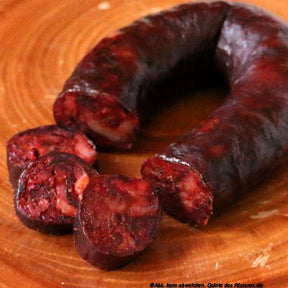 Blutwurst vom schwarzen Schwein