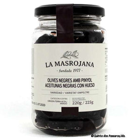 Olive Schwarz mit Stein