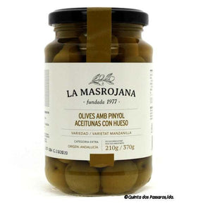 Olive grün Manzanilla mit Stein