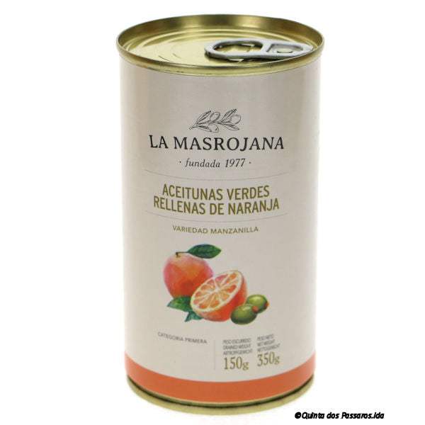 Olives manzanilla farcies à l'orange / Azeitona manzanilla recheada com laranja, 150g