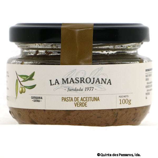 Olive paste made from green olives / Pasta de azeitonas verdes, 100g