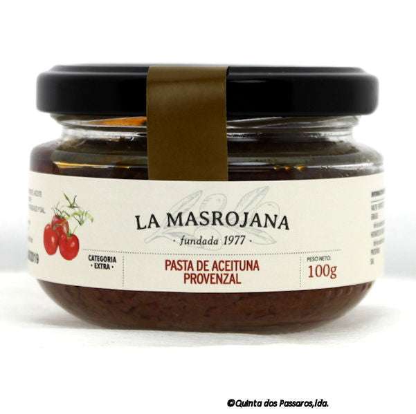 Olive paste with tomato &amp; herbs from Provence / Pasta de azeitonas verdes provençal, 100g