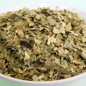 Orangenblätter geschnitten