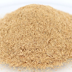 Galgantwurzel gemahlen