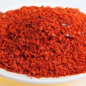 Cayennepfeffer geschnitten