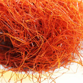 Chili getrocknet in Fäden