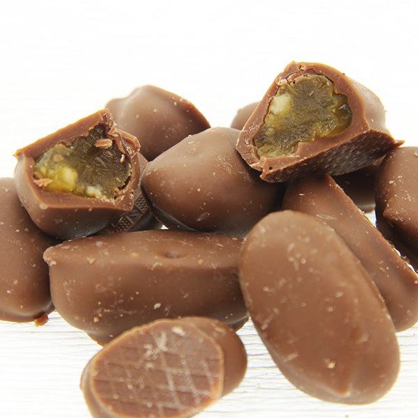 Grappa grapes in milk chocolate / Passas com grappa e chocolate, 100g