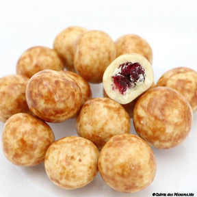 Kirschen in Schokolade marmoriert 