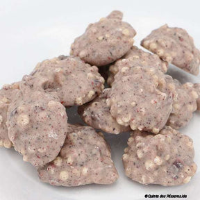 Blaubeer Schoko Crispy Cluster