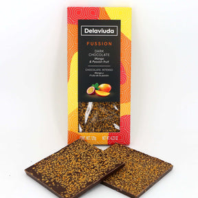 Zartbitterschokolade Mango & Maracuja Schoko