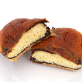 Schokobrötchen hälften