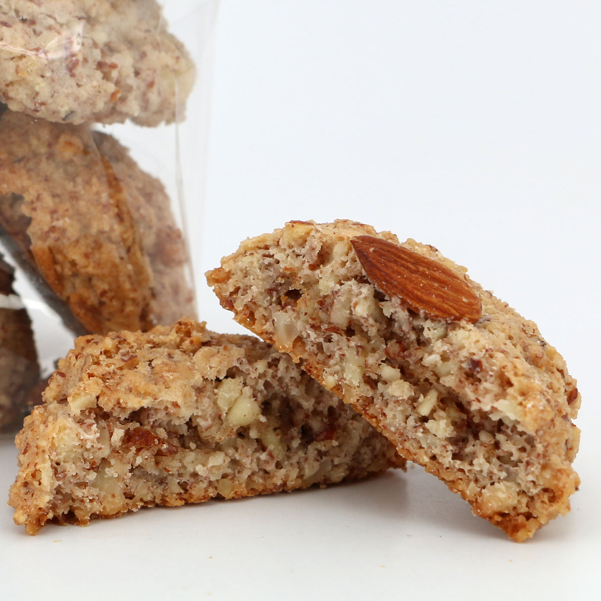 Mandelkekse Arrepiados de amêndoa