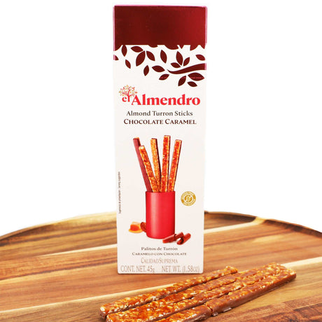 Turron Sticks Karamell  El Almendro