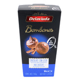 Schokokugeln Milchschokolade 0% Zucker  Delaviuda Packung