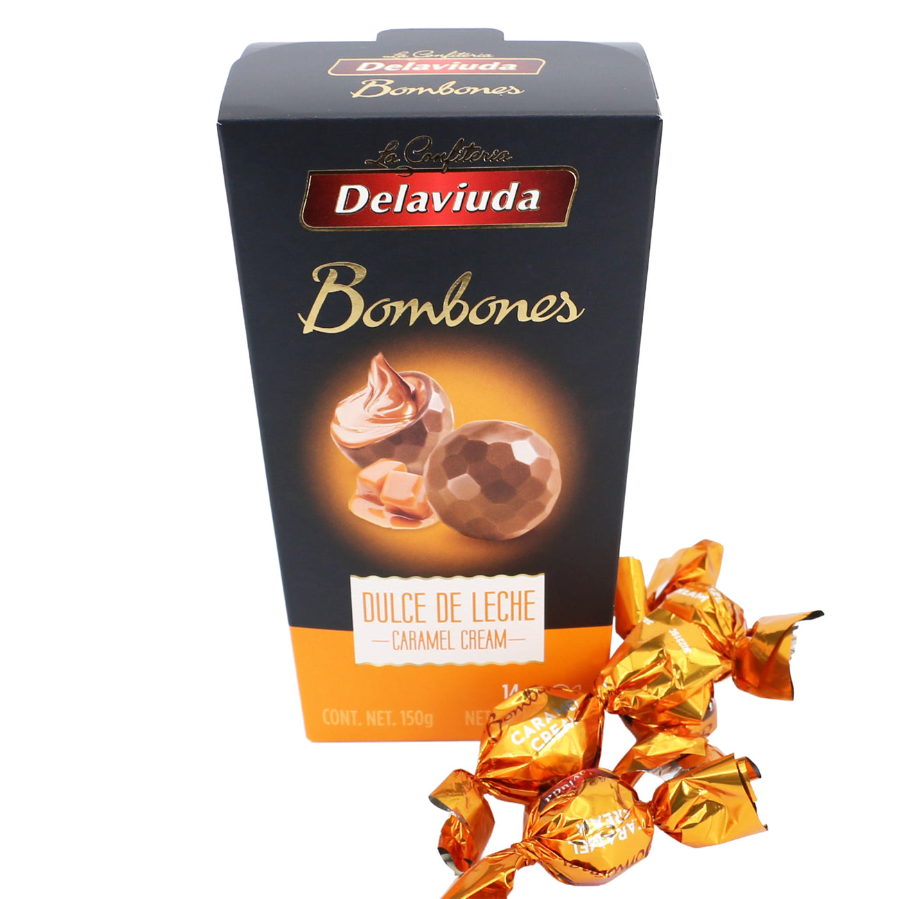 Schokokugeln mit Karamellfüllung Delaviuda