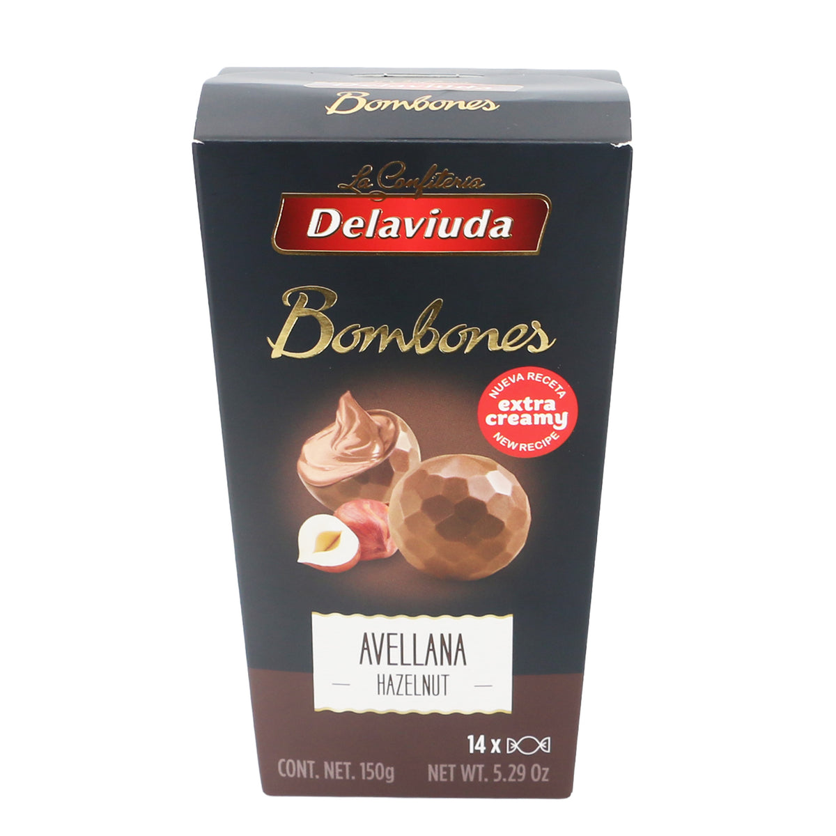 Schokokugeln Haselnuss Delaviuda Packung