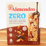 Energieriegel Nussschokolade 0% Zucker El Almendro Packung 1