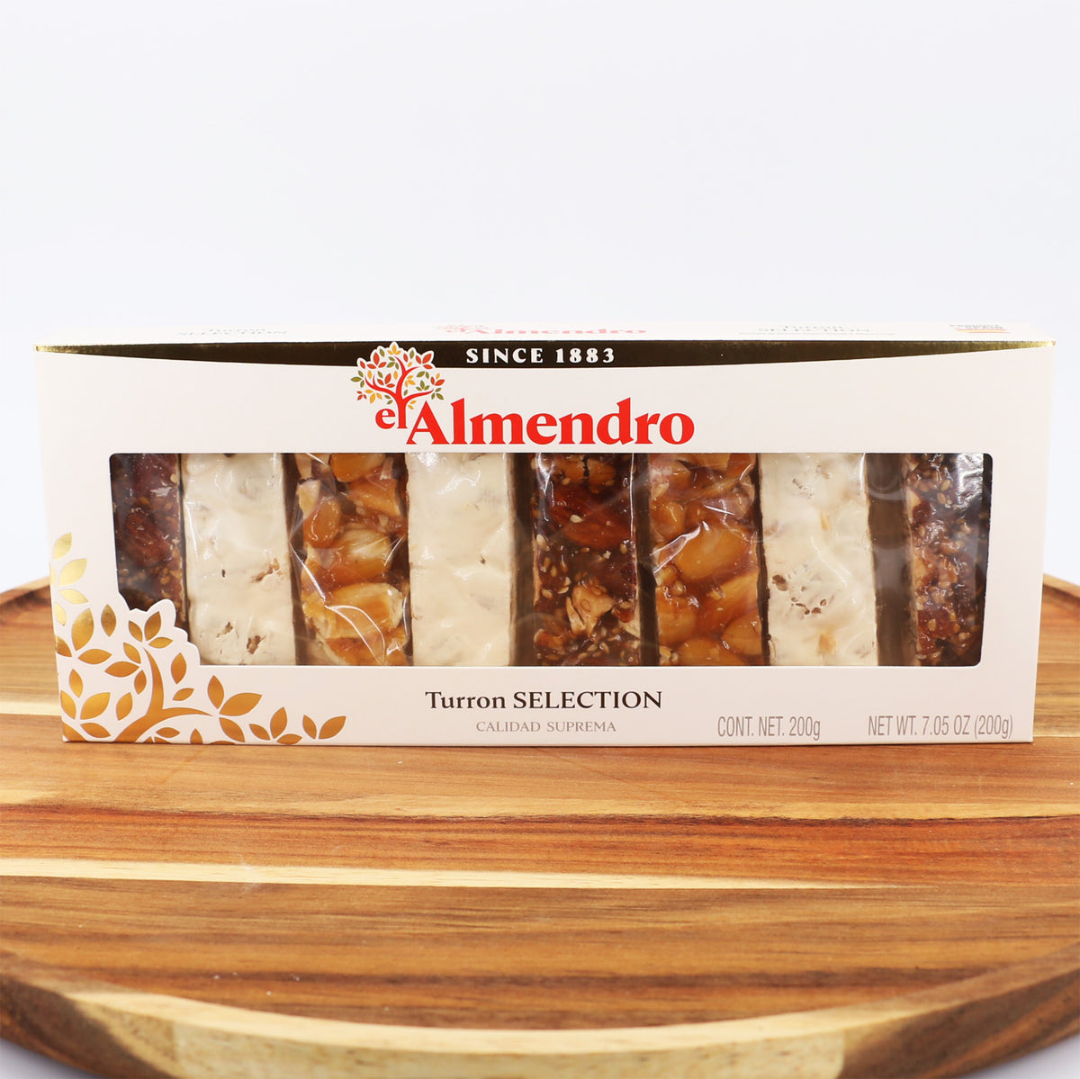 Turron 3 Sorten Mandelnougat Selektion   El Almendro Packung