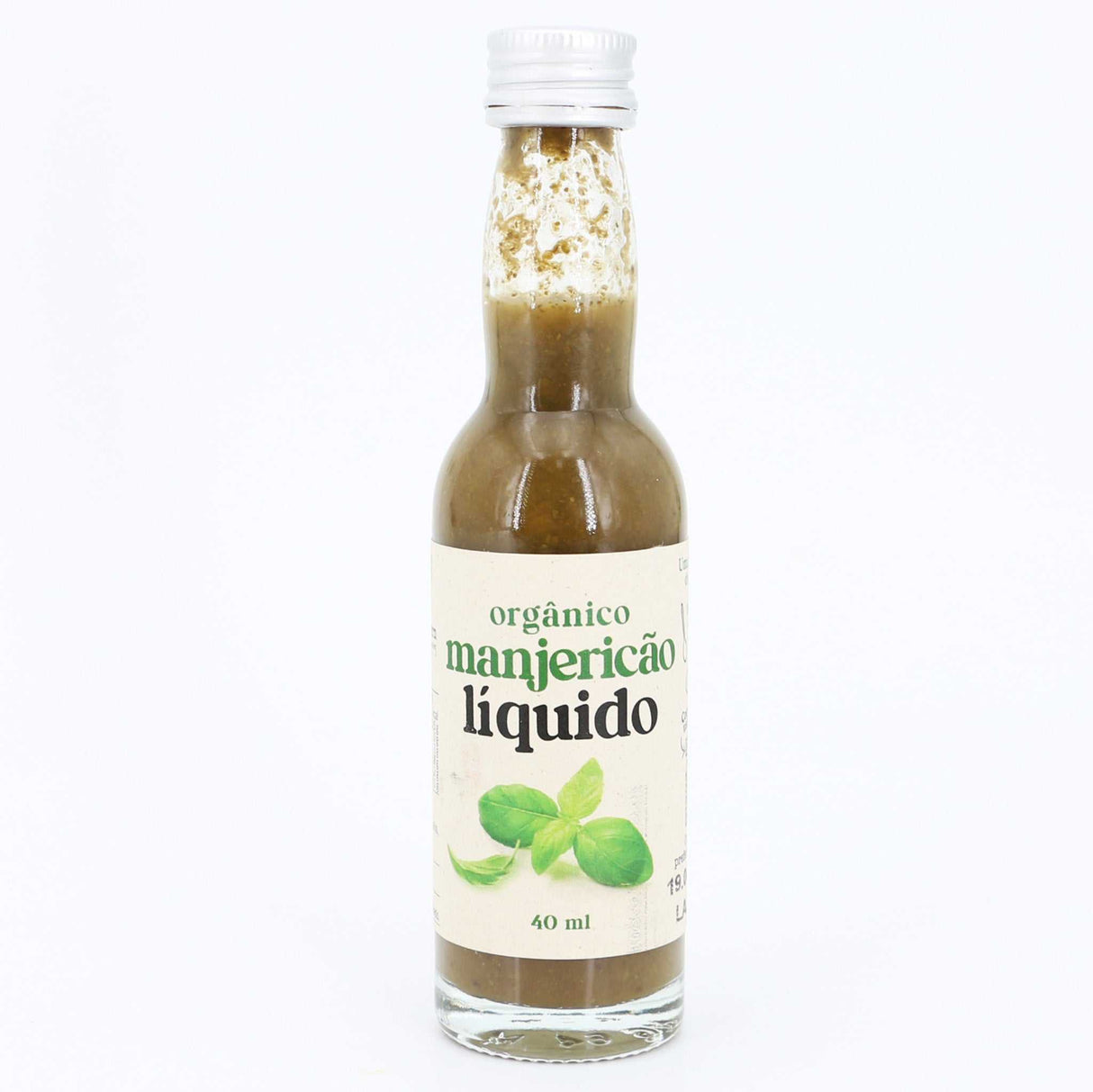 Flüssige Bio Kräuter Basilikum Flasche