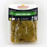 Gegrillte grüne Paprika Packung