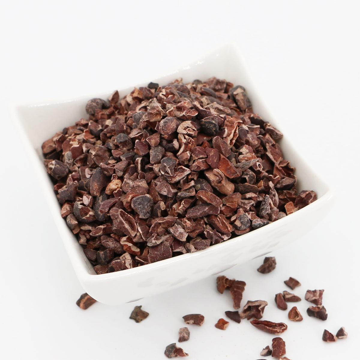 Kakao-Nibs, roh