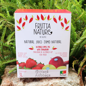 Apfel-Erdbeer-Direktsaft  Frutta Nature Packung
