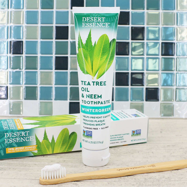 Teebaumöl-Zahncreme mit Niem  Dessert Essence