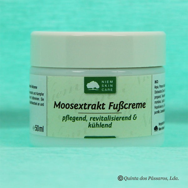 Moosextrakt Fußcreme / Creme para pés com extrato de musgo, 50ml