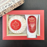 Geschenkset Duftseife + Handcreme Weihnachtszauber / Essências de Portugal Box offen