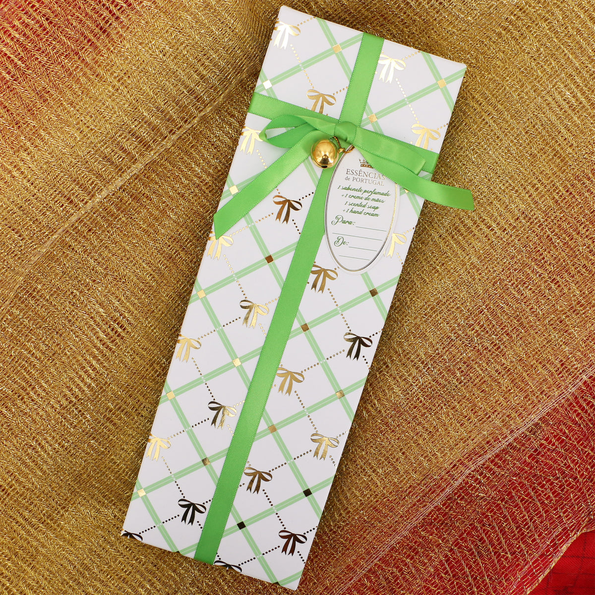 Geschenkset Duftseife + Handcreme Vanille Amber / Essências de Portugal