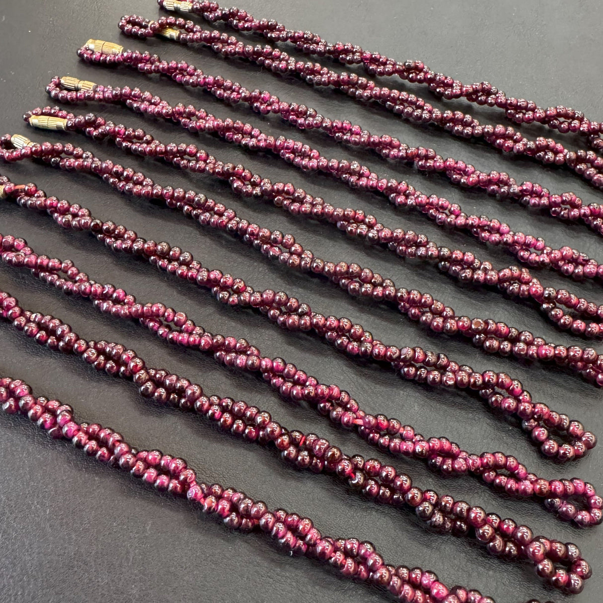 Halsketten mit Rhodolit Granat 