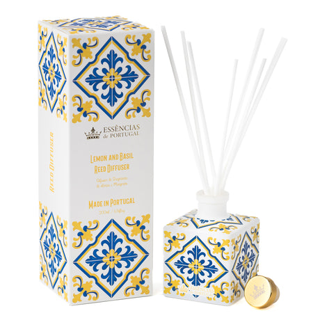 Duftstäbchen Zitrone & Basilikum Essências de Portugal Packung offen