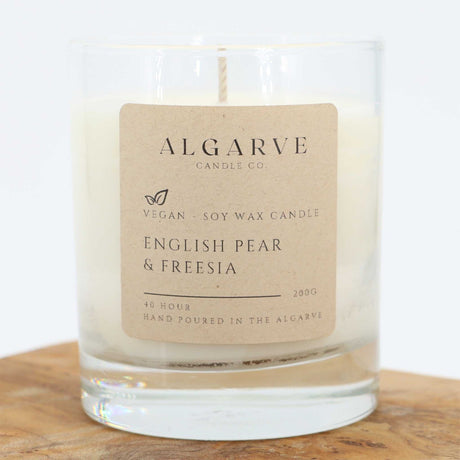 Duftkerze Birne & Freesie
