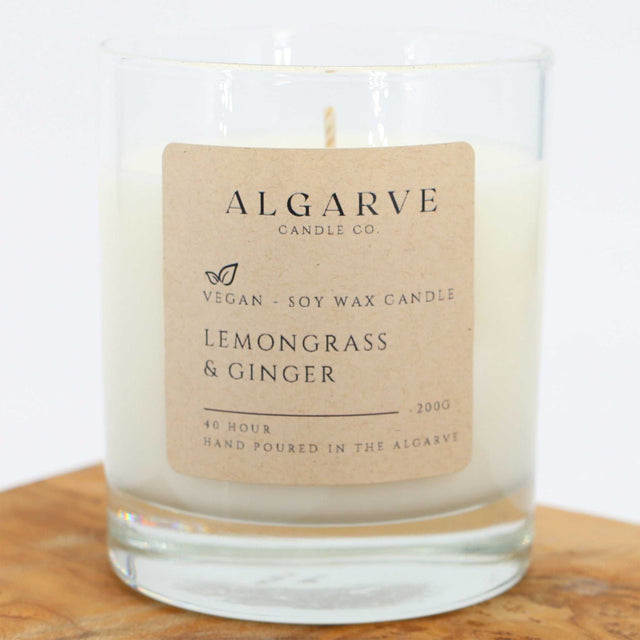 Duftkerze Zitronengras & Ingwer