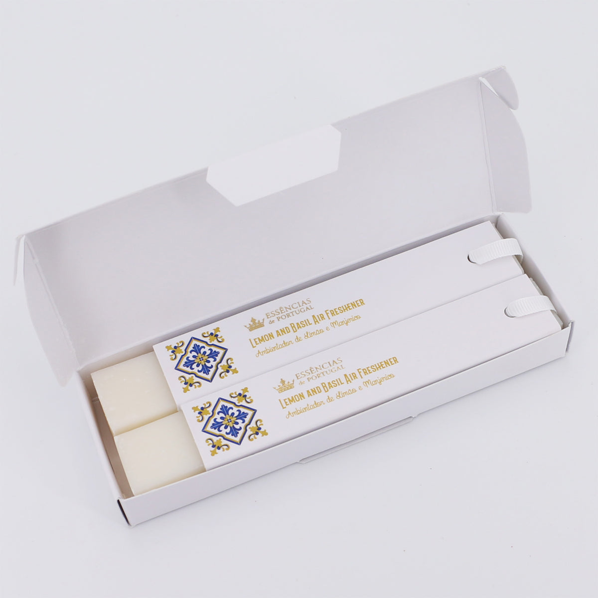 Raumduft Stick Zitrone Basilikum Packung offen